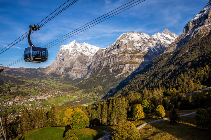 The Eiger Express offers fantastic views